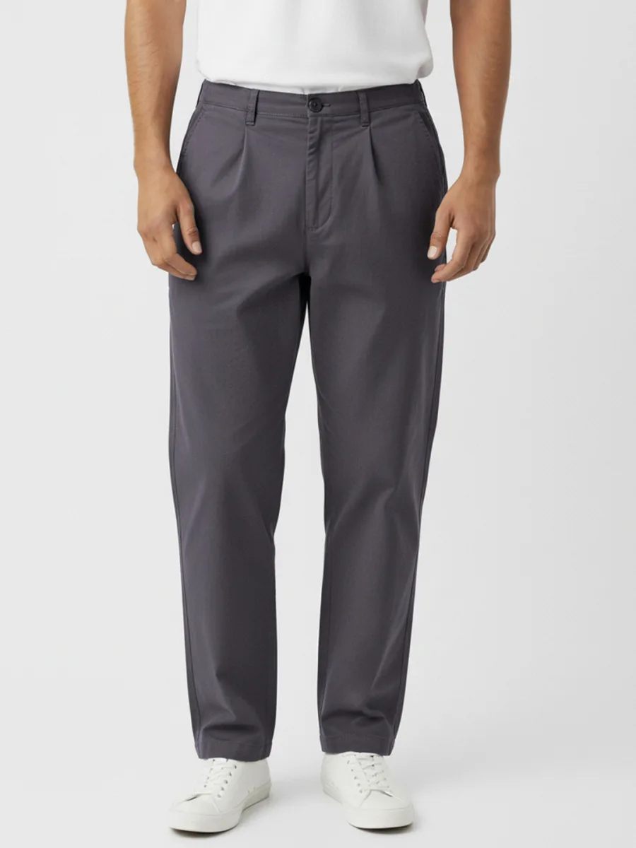 Men Relaxed Fit Trousers