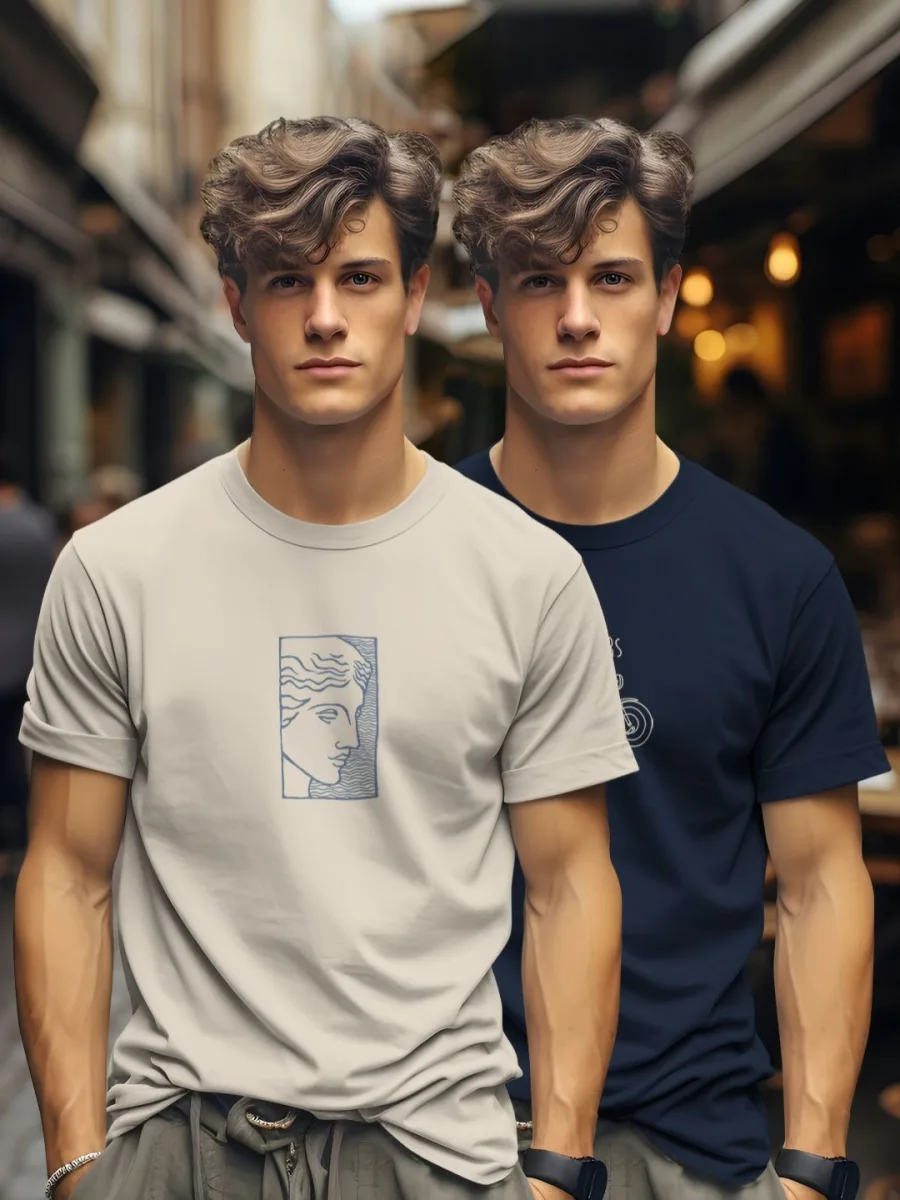 Pack Of 2 Printed T-shirts