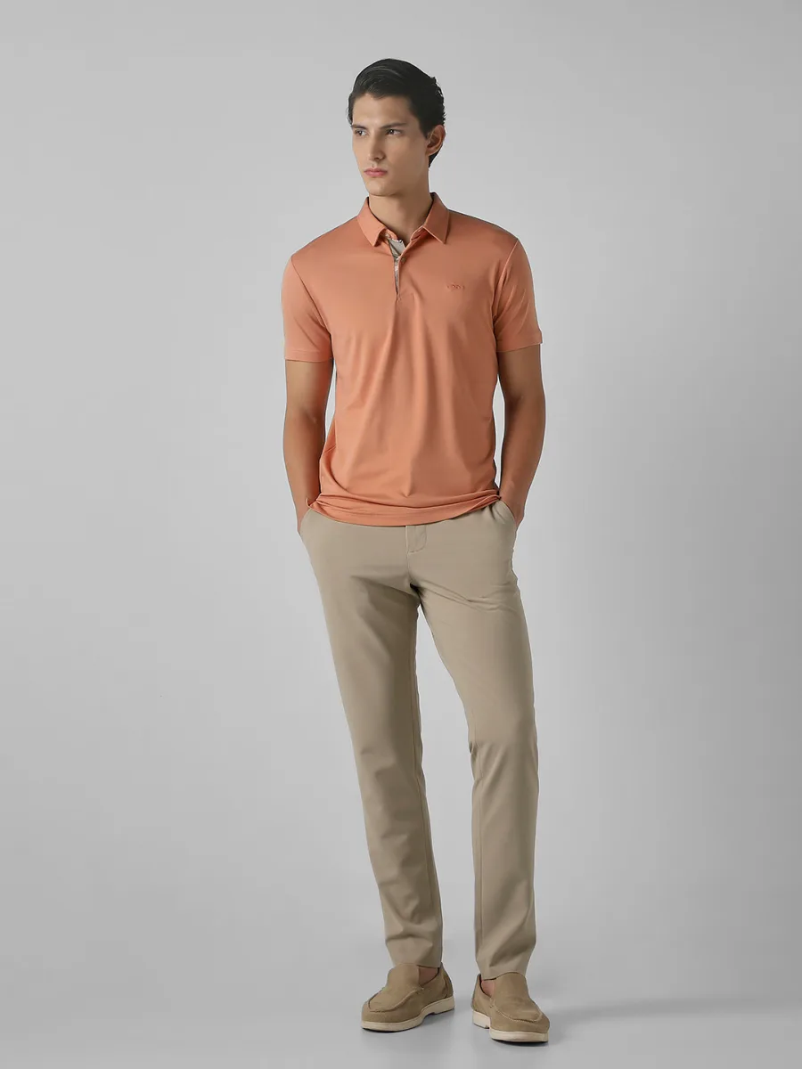 Polo Collar Slim Fit T-shirt