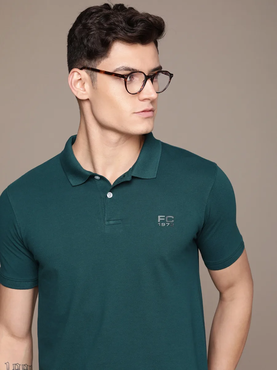 Polo Collar Cotton T-shirt