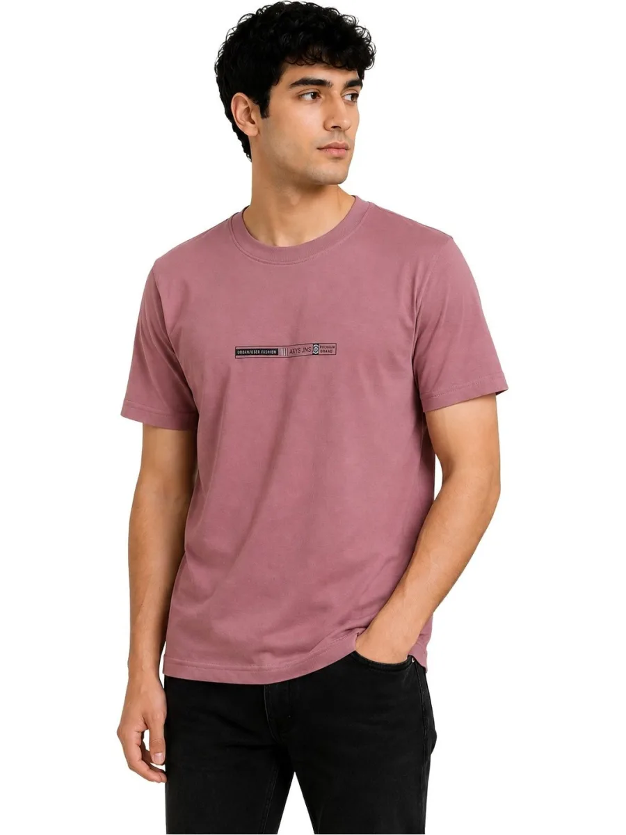 Men Typography Printed T-shirt