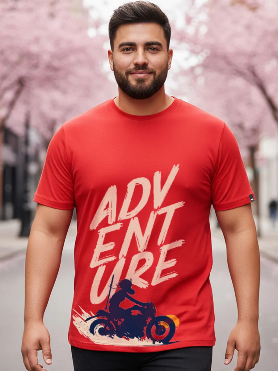 Men Typography T-shirt