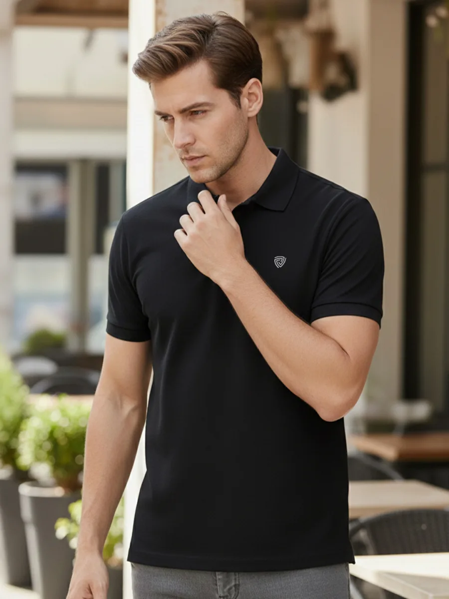 Polo Collar Lounge Tshirt
