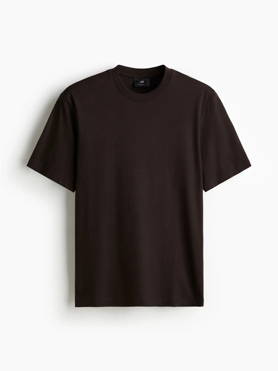 Pure Cotton Round-Neck T-shirt