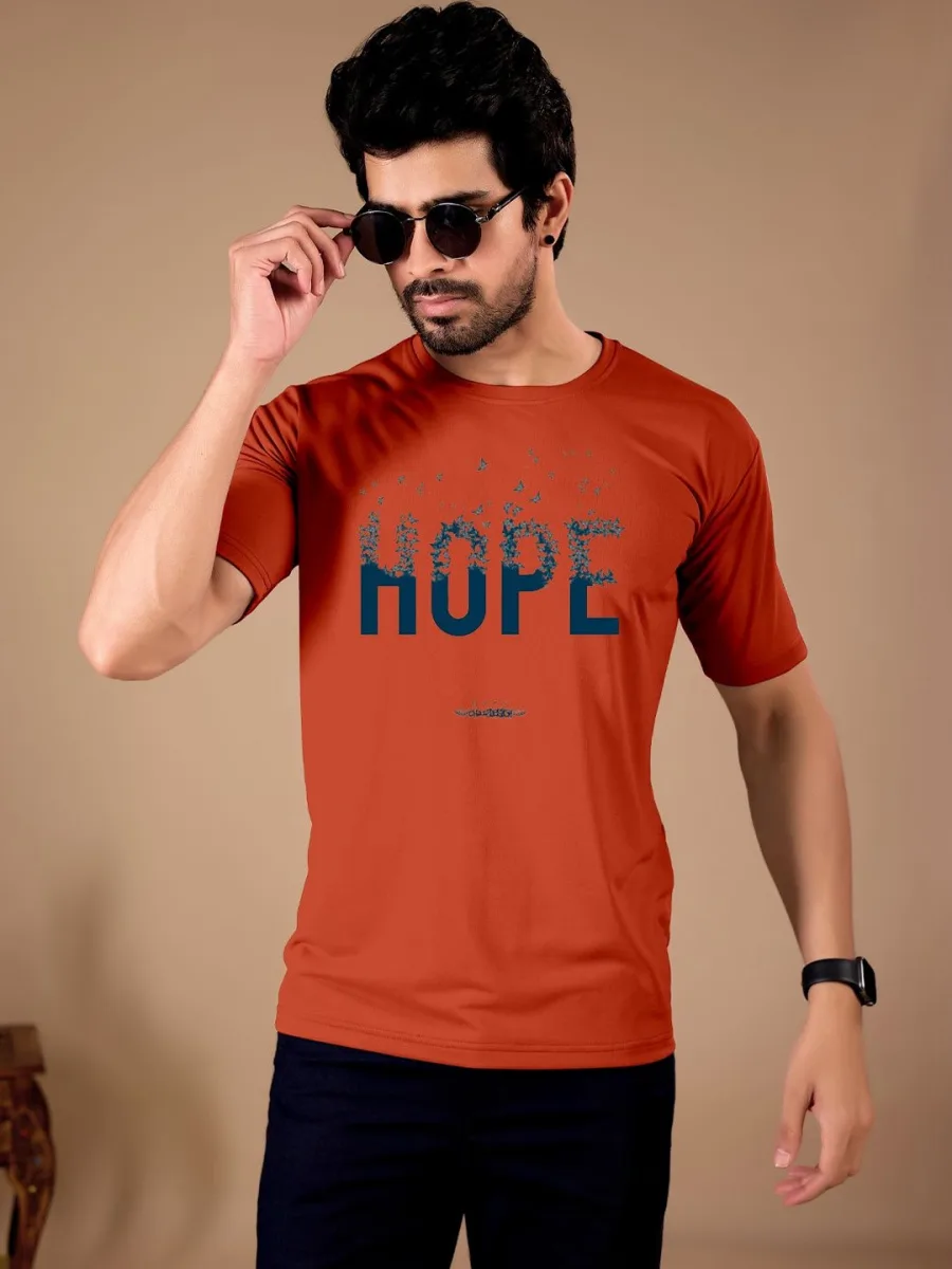 Matte Round Neck T-Shirt
