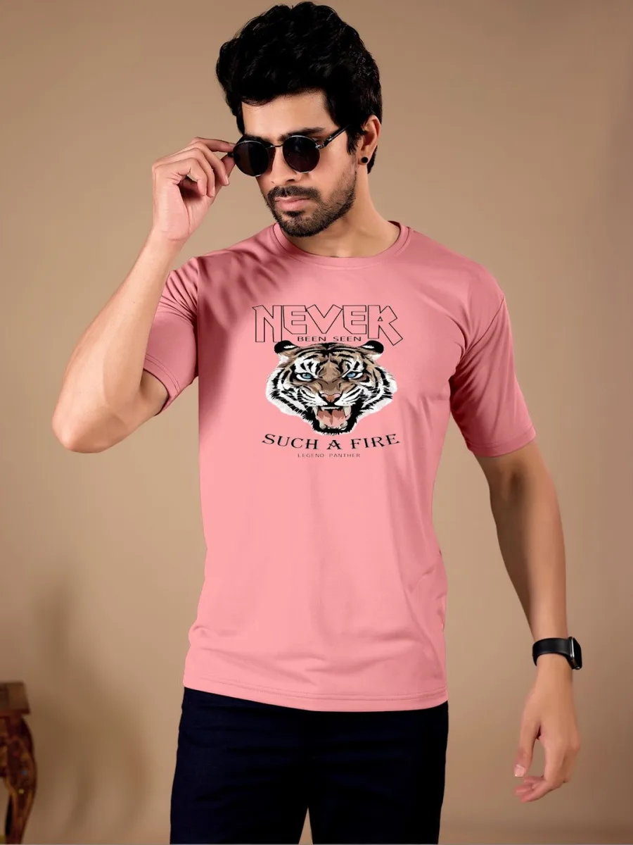 Intense Polo T-Shirt — Rosewood