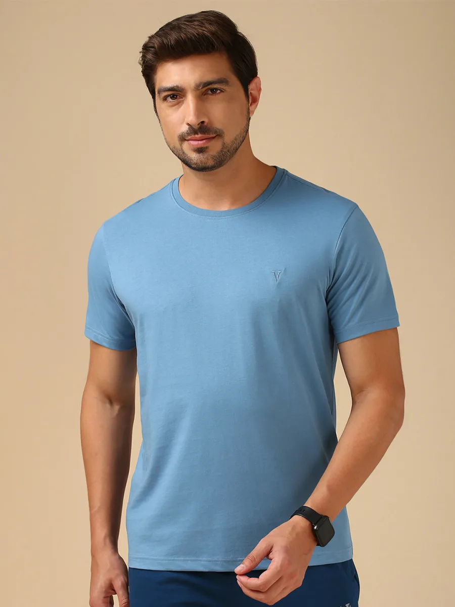 Men Solid Lounge Tshirt