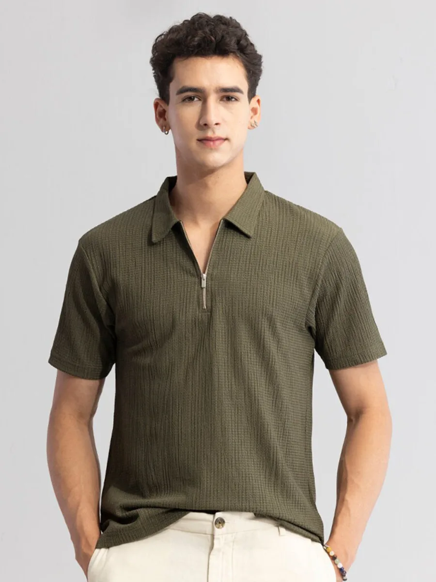 Bold Graphic T-Shirt — Nude