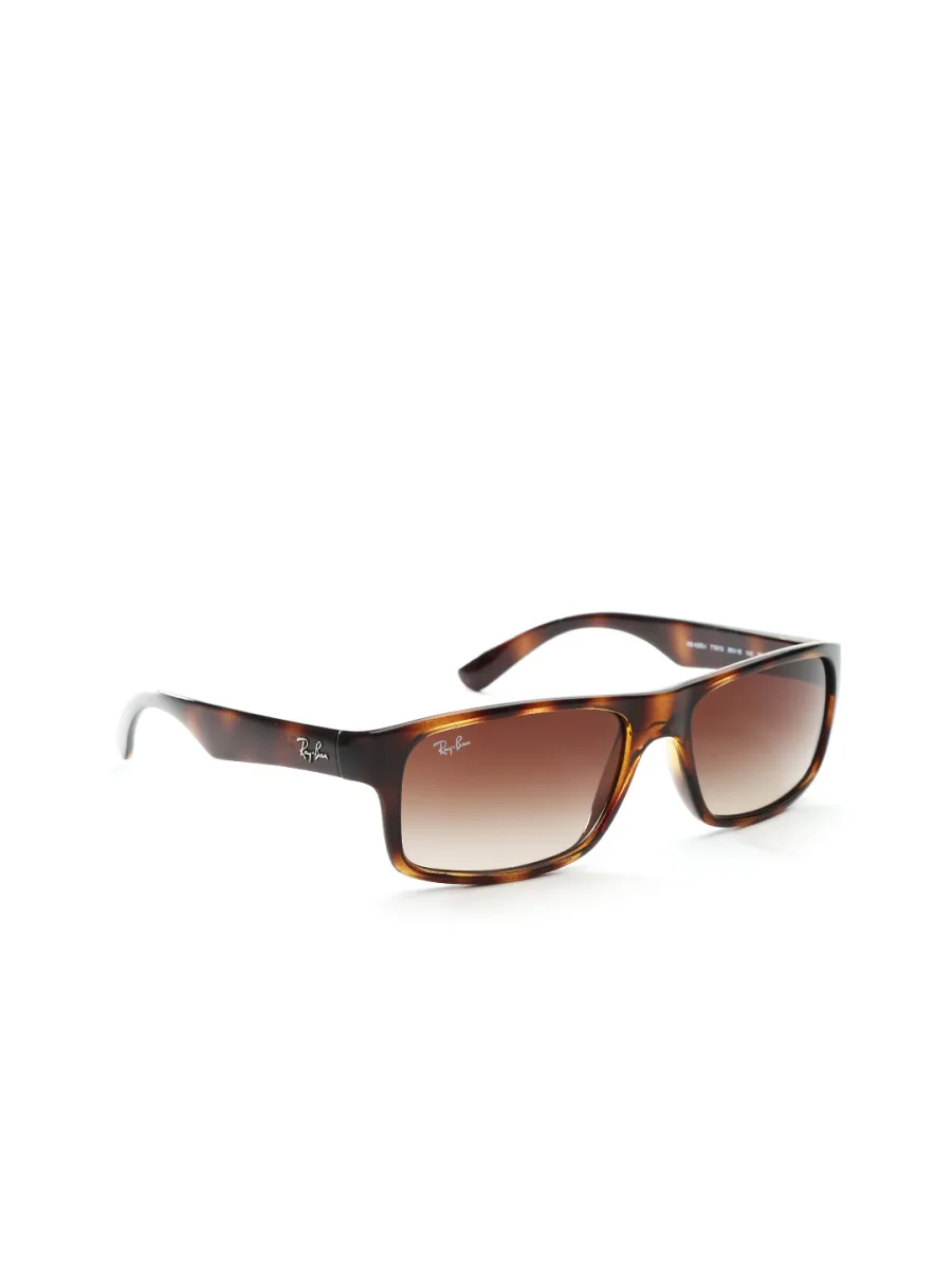Brown Tortoise Rectangle Sunglasses