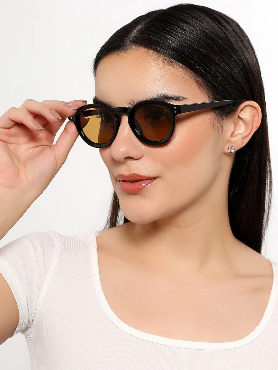 Black Round Sunglasses