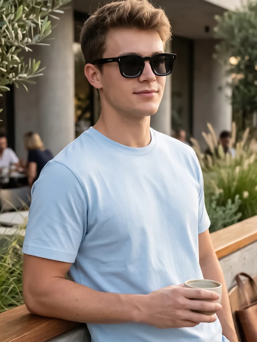 Black Square Sunglasses