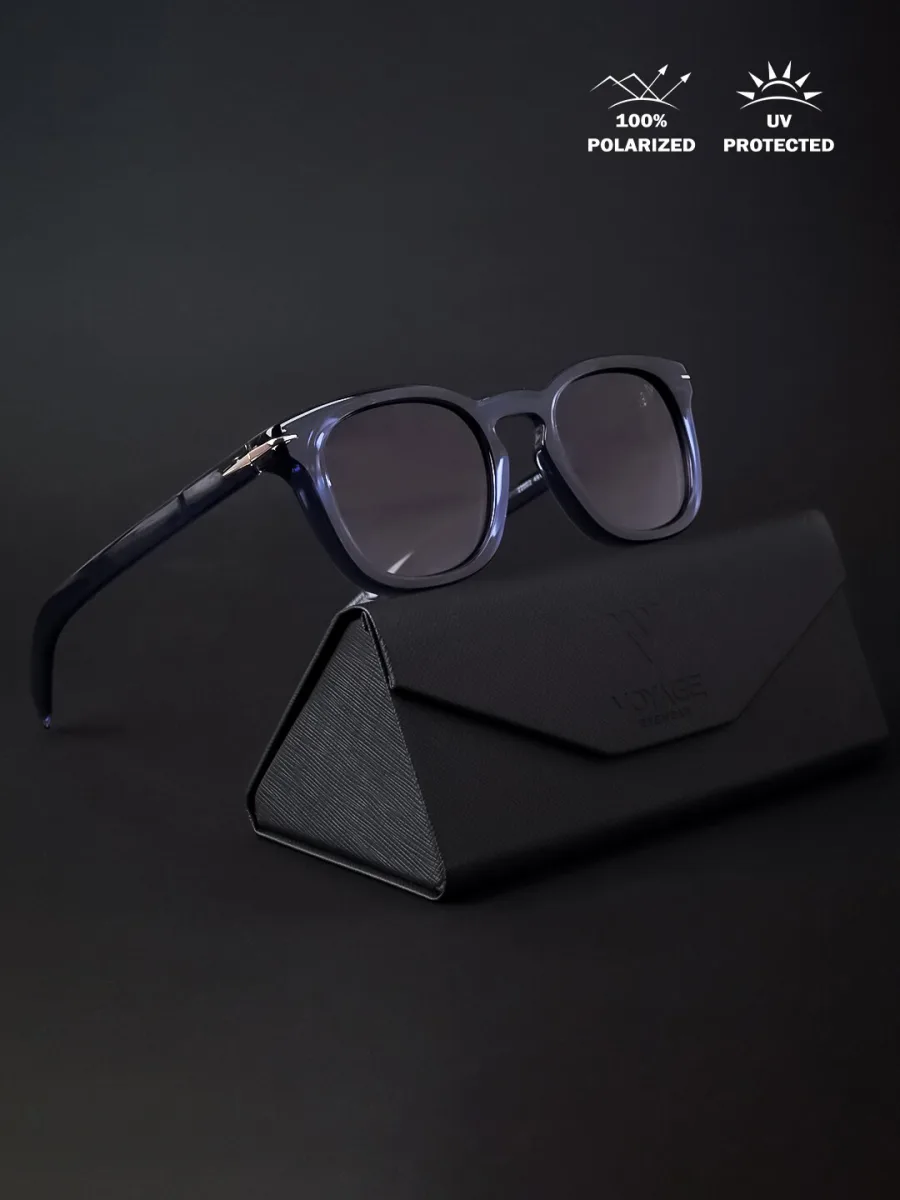 Blue Square Sunglasses