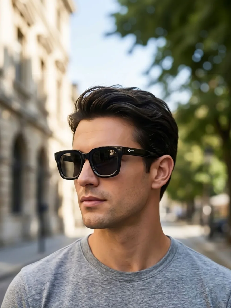 Black Square Sunglasses