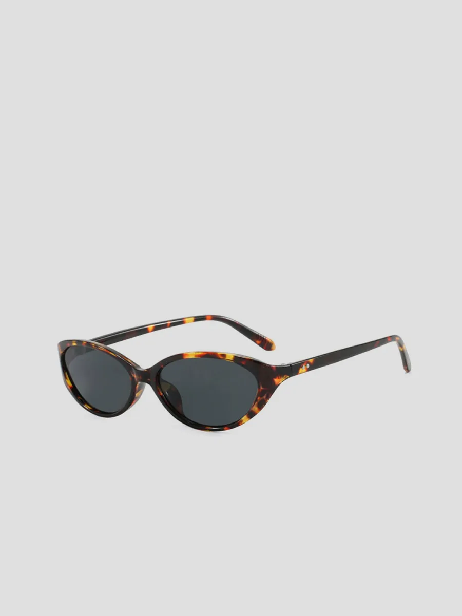 Brown Tortoise Cat-Eye Sunglasses