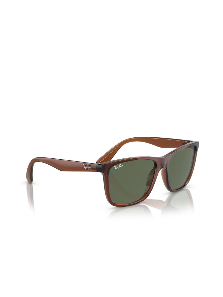 Brown Square Sunglasses