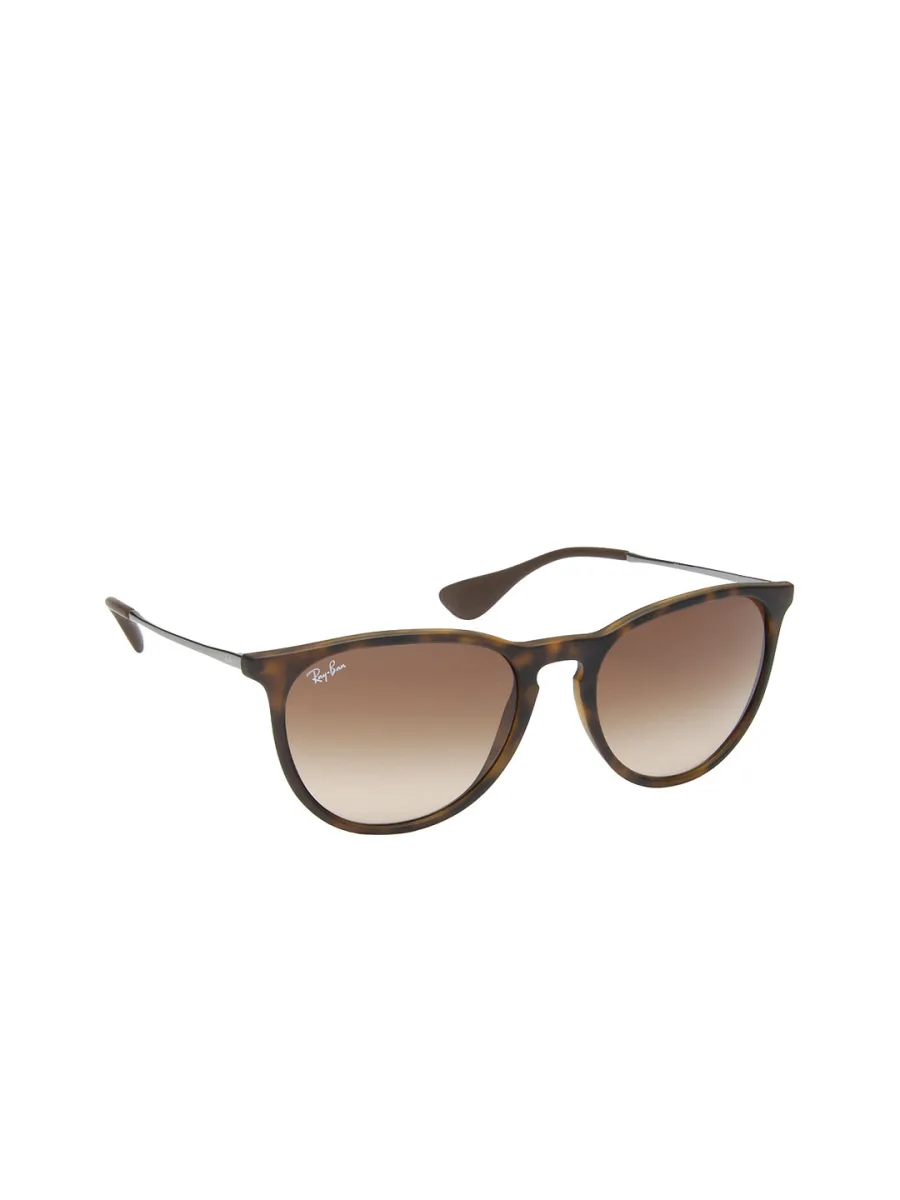 Brown Tortoise Round Sunglasses