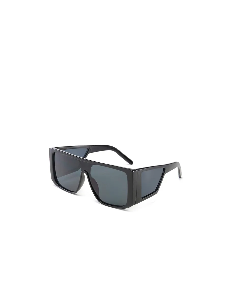 Black Oversized Square Sunglasses