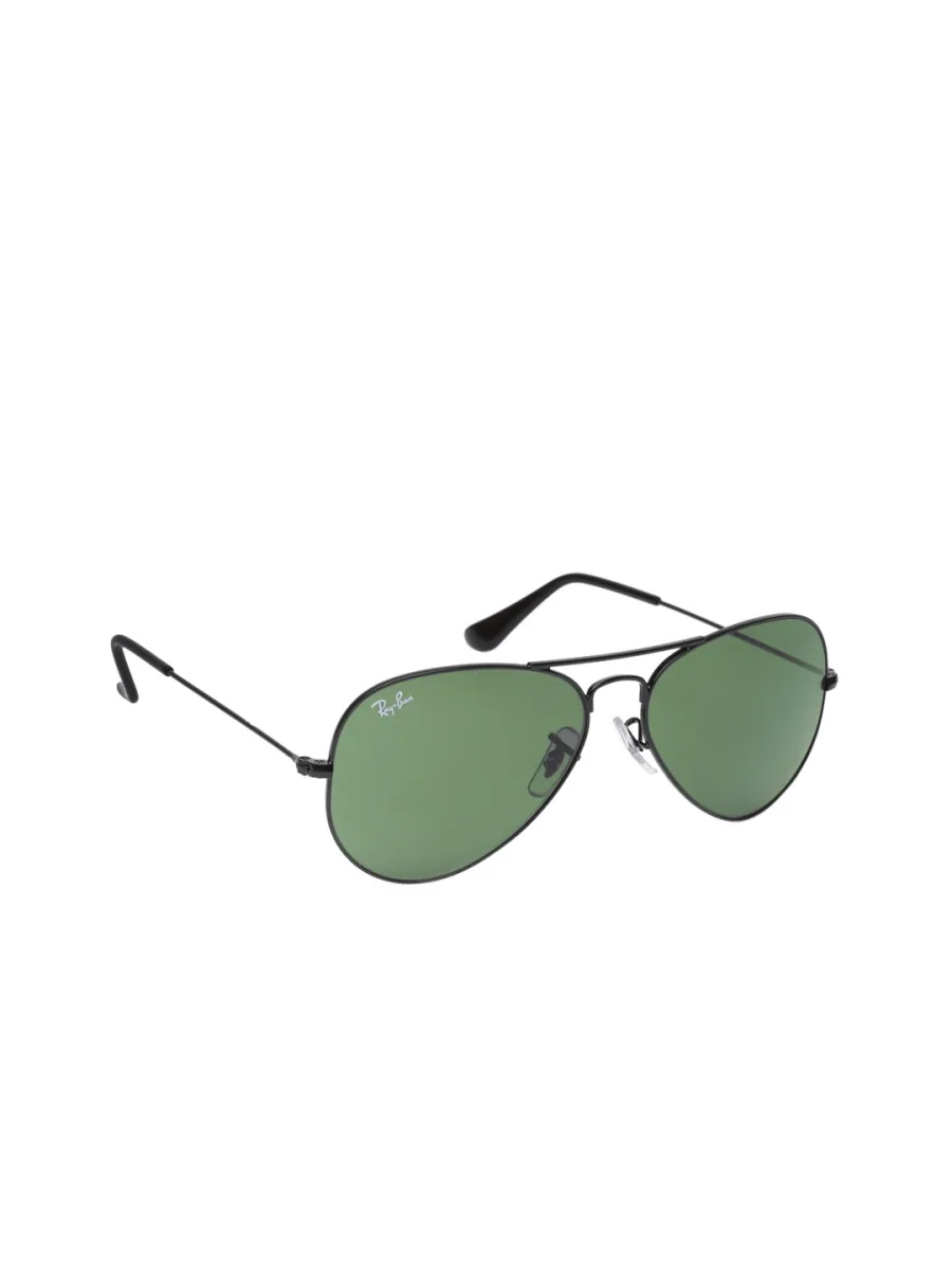 Black Aviator Sunglasses