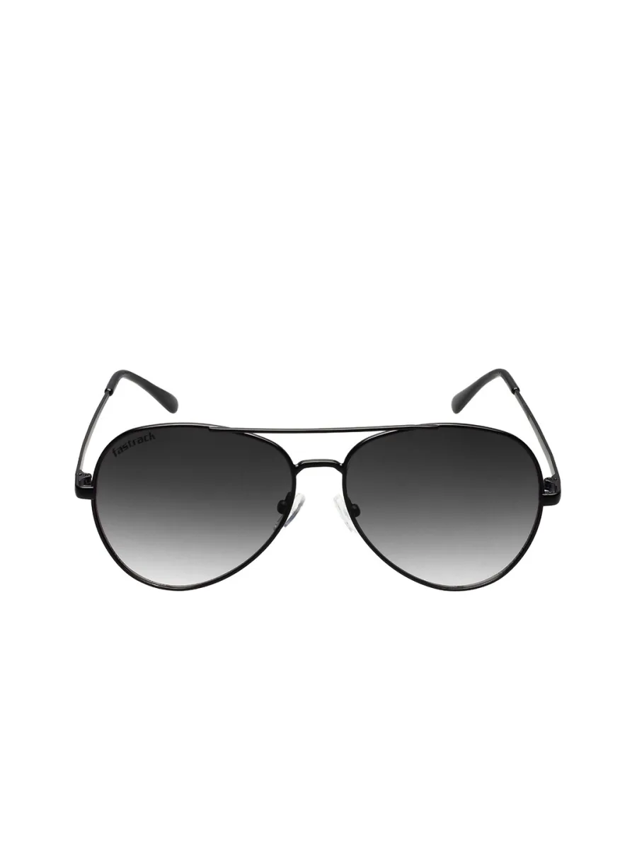 Black Aviator Gradient Sunglasses