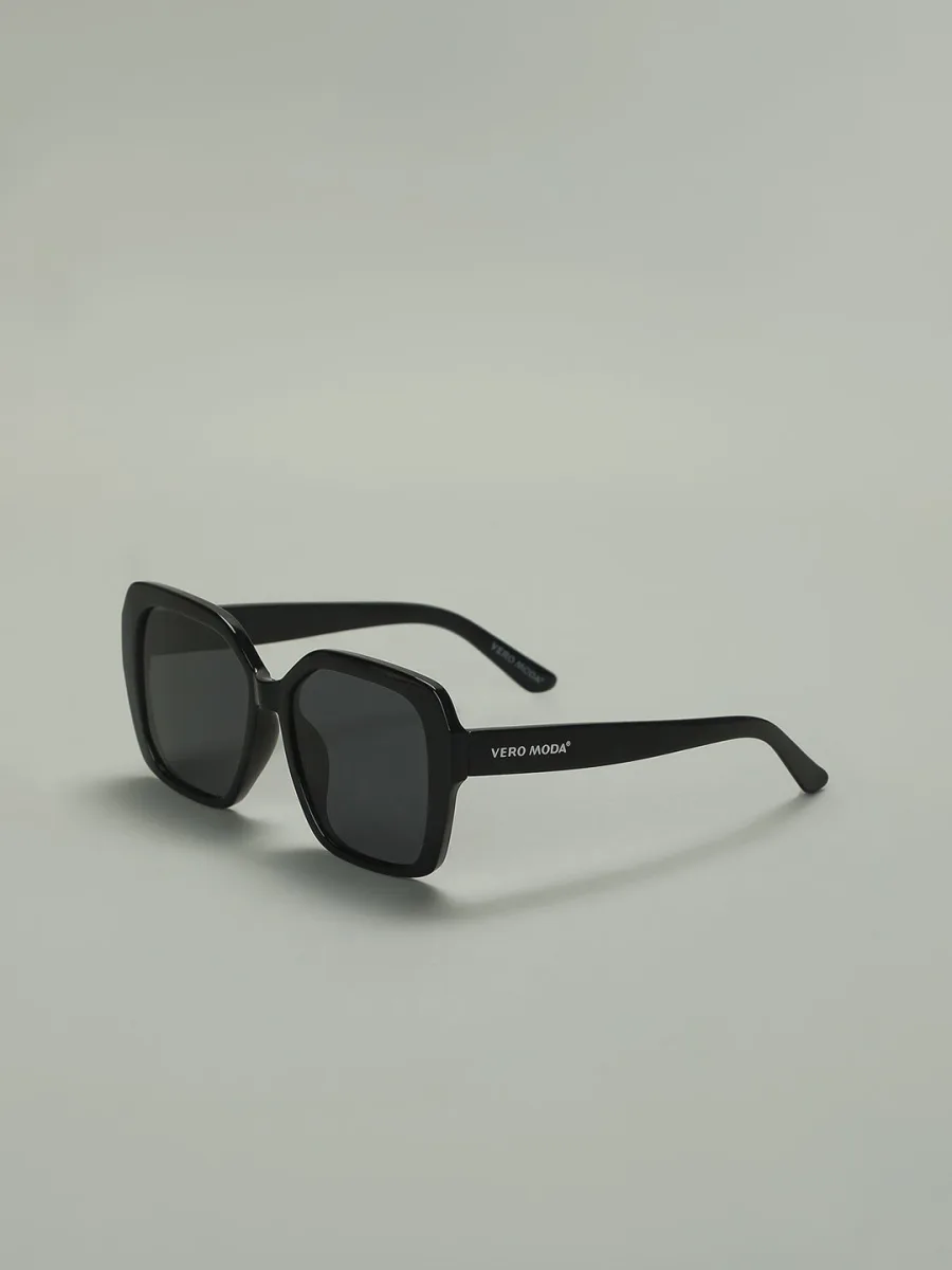 Black Oversized Square Sunglasses