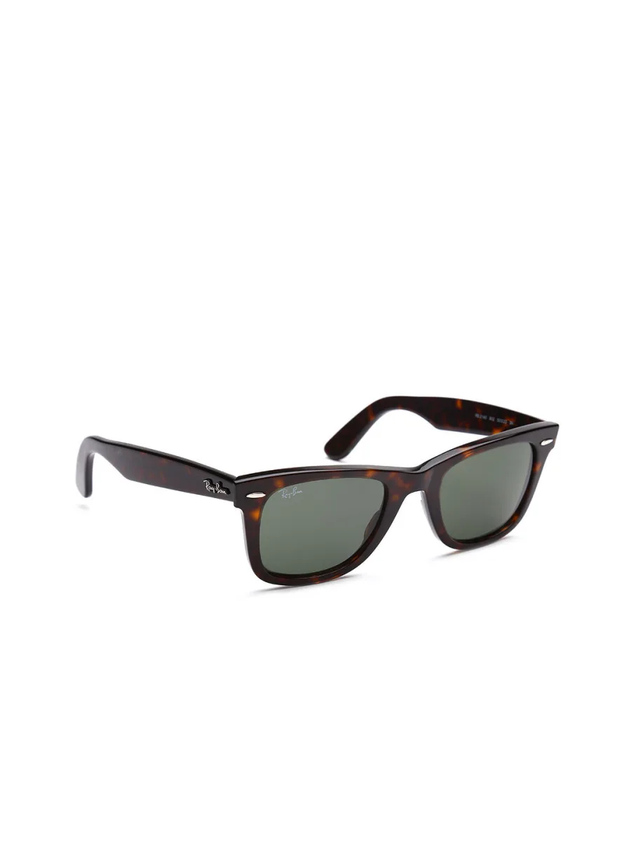 Tortoise Green Wayfarer Sunglasses