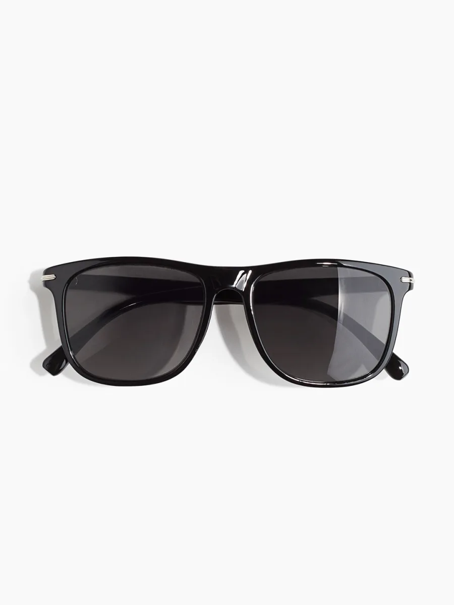 Black Wayfarer Sunglasses