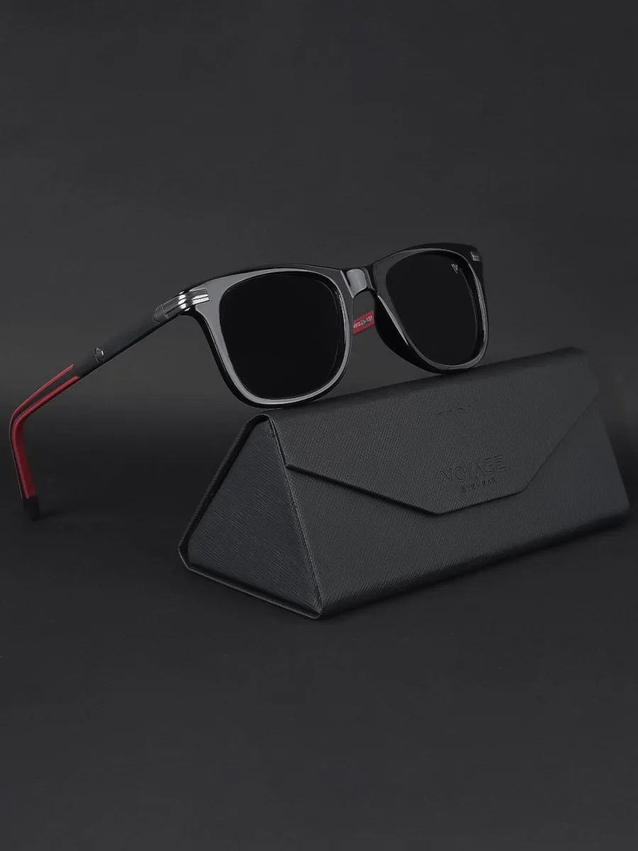 Black Wayfarer Sunglasses