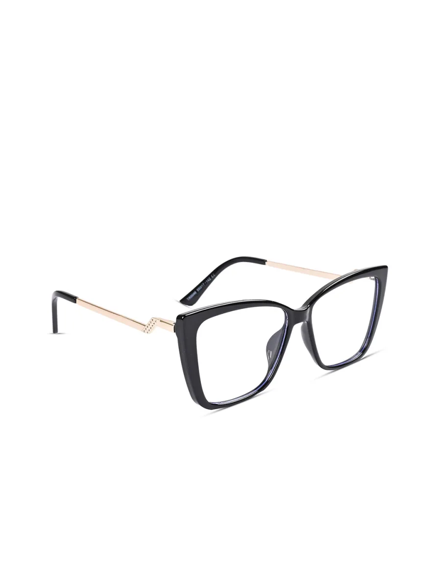 Black Gold Cat-Eye Sunglasses
