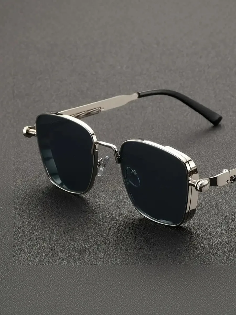 Silver Square Sunglasses