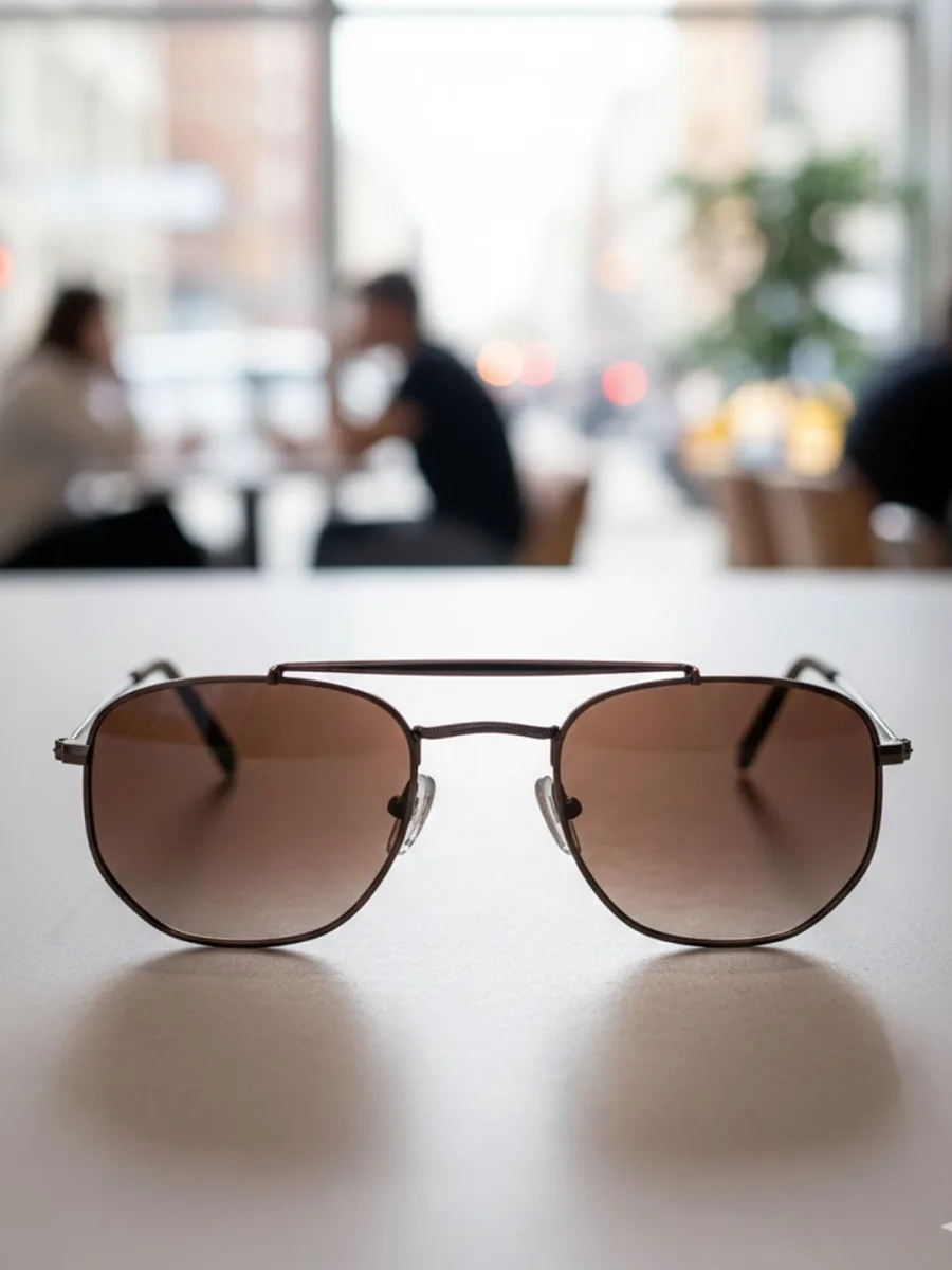 Bronze Brown Navigator Sunglasses