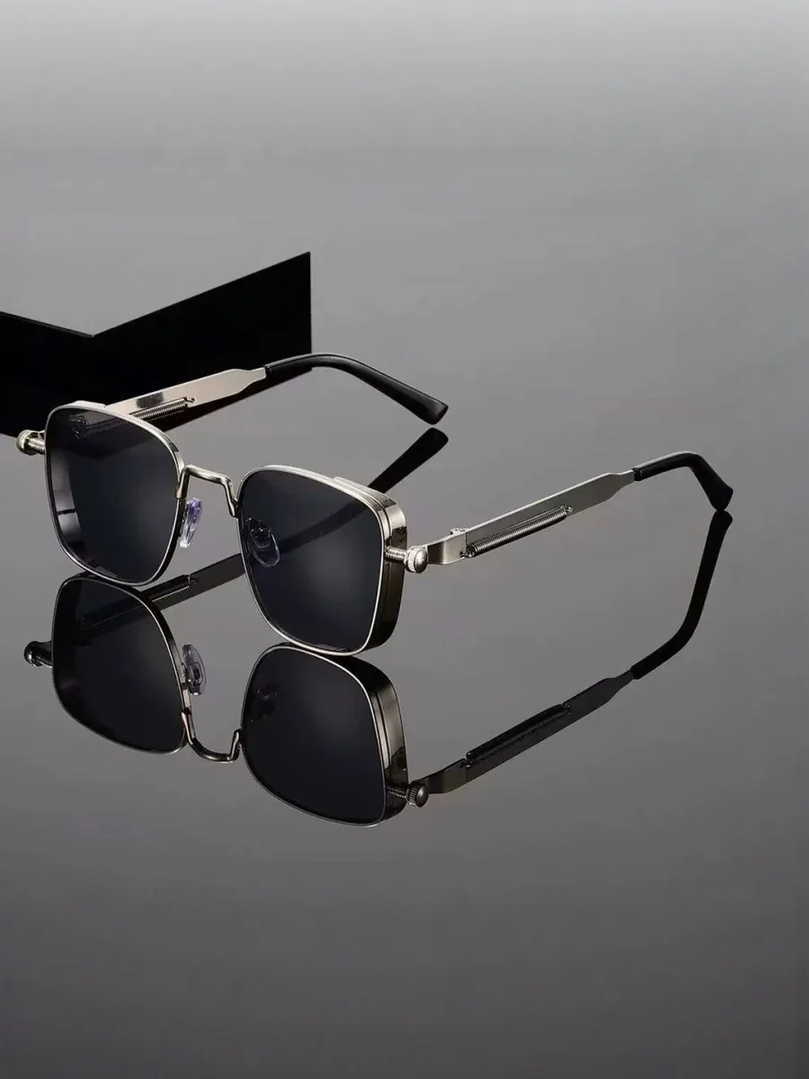 Silver Square Sunglasses