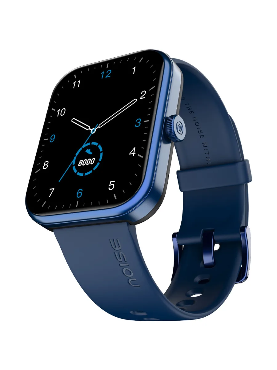 Blue Silicone Smartwatch