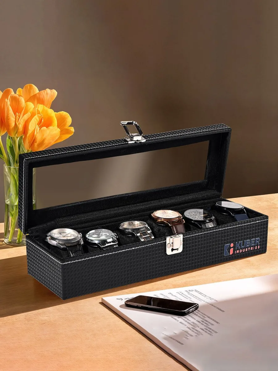 6-Slot Watch Storage Box