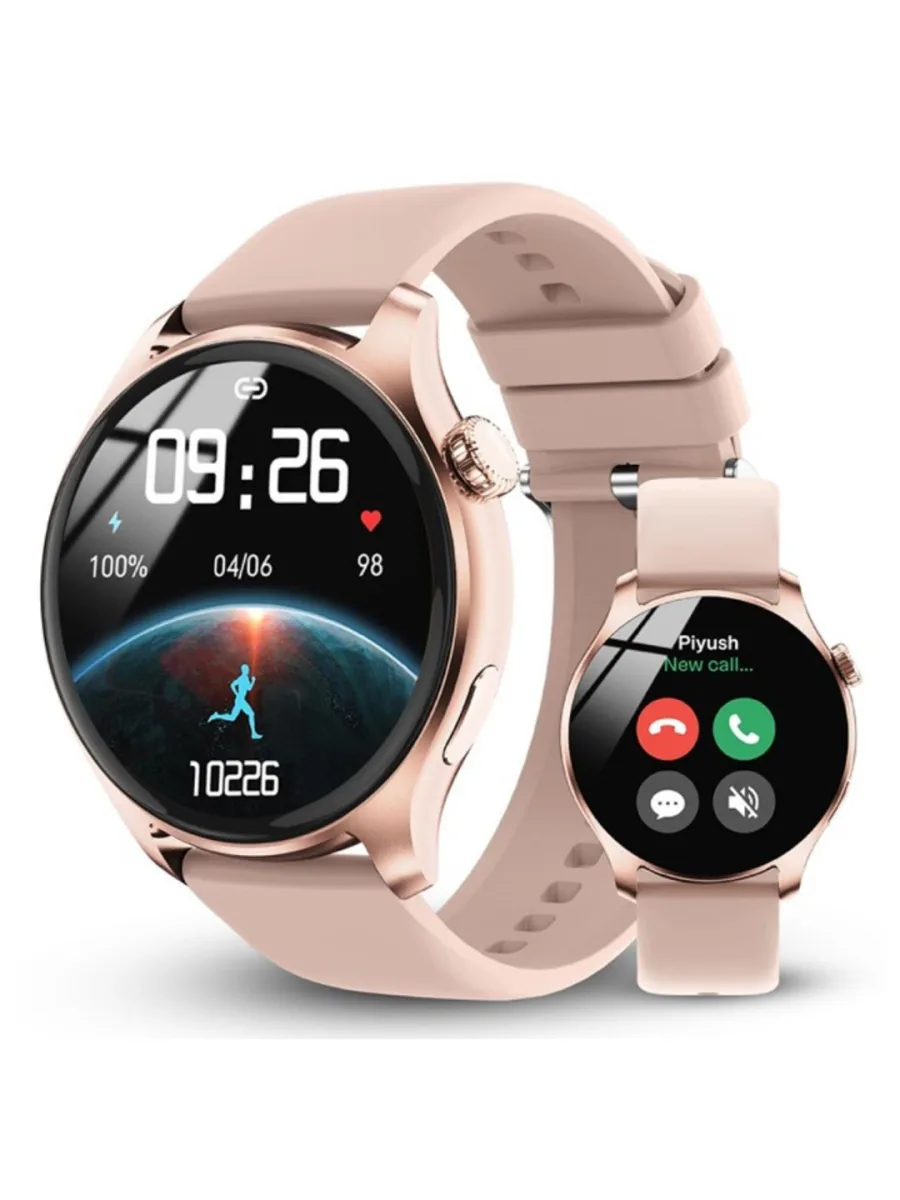 Rose Gold Pink Smartwatch