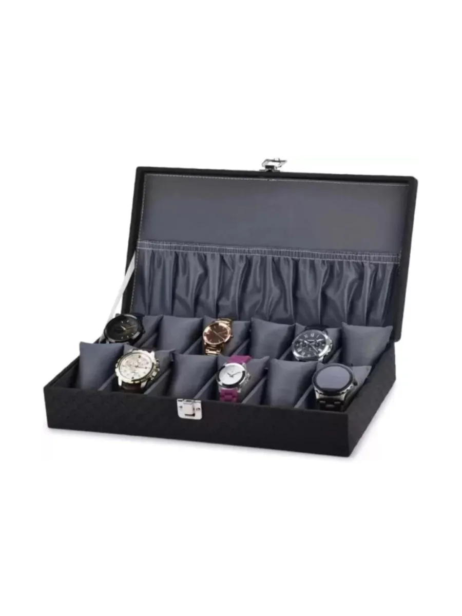 12 Slots Watch Box Organizer