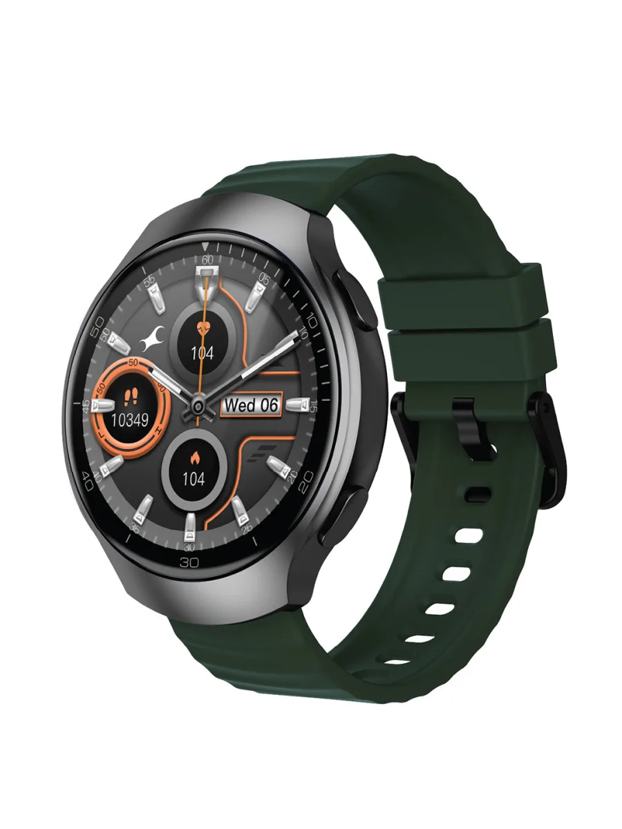 Green Silicone Smartwatch