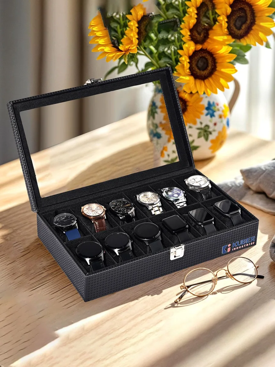 12 Slots Watch Organisers