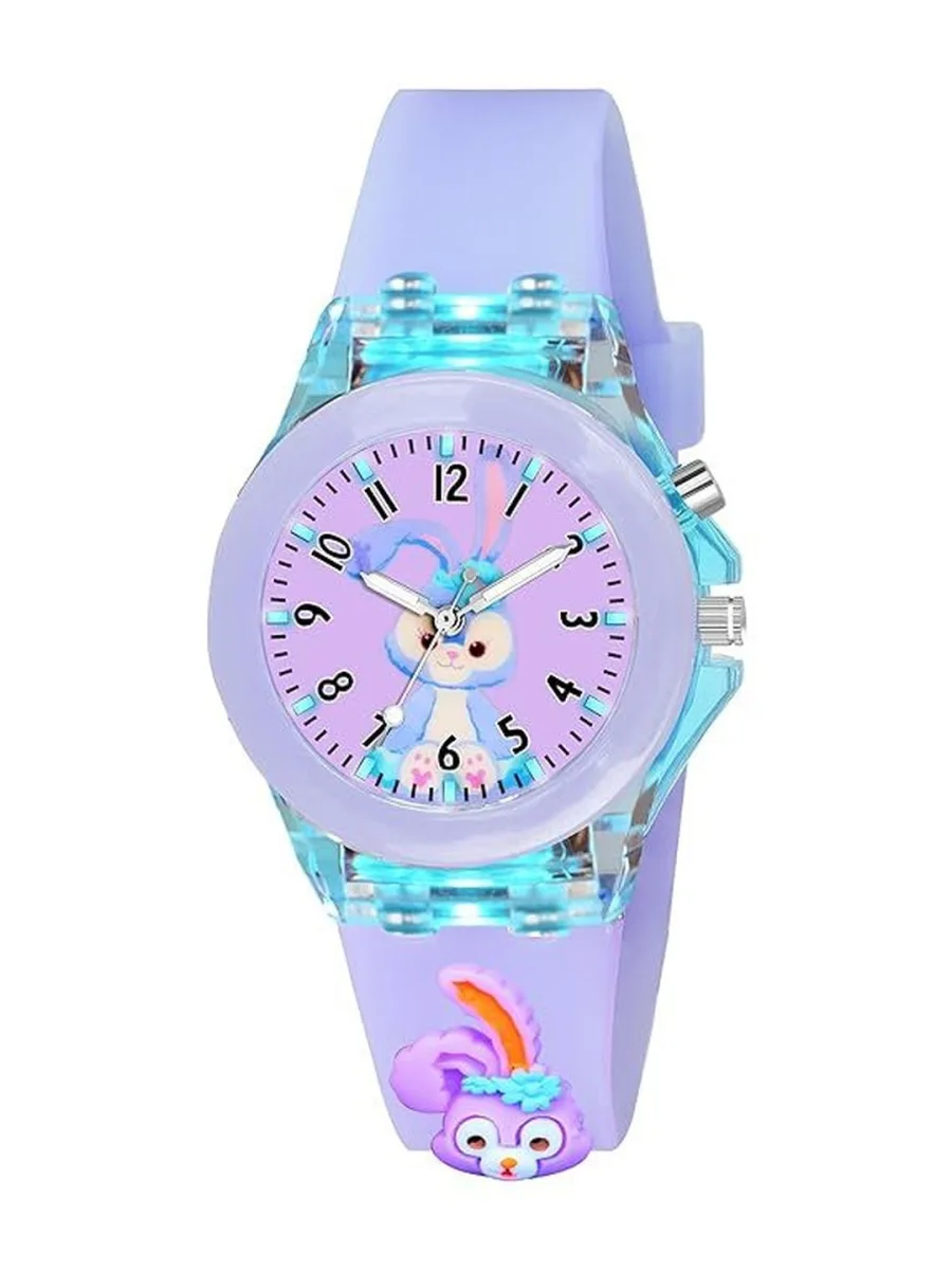 Purple Bunny Kids Watch