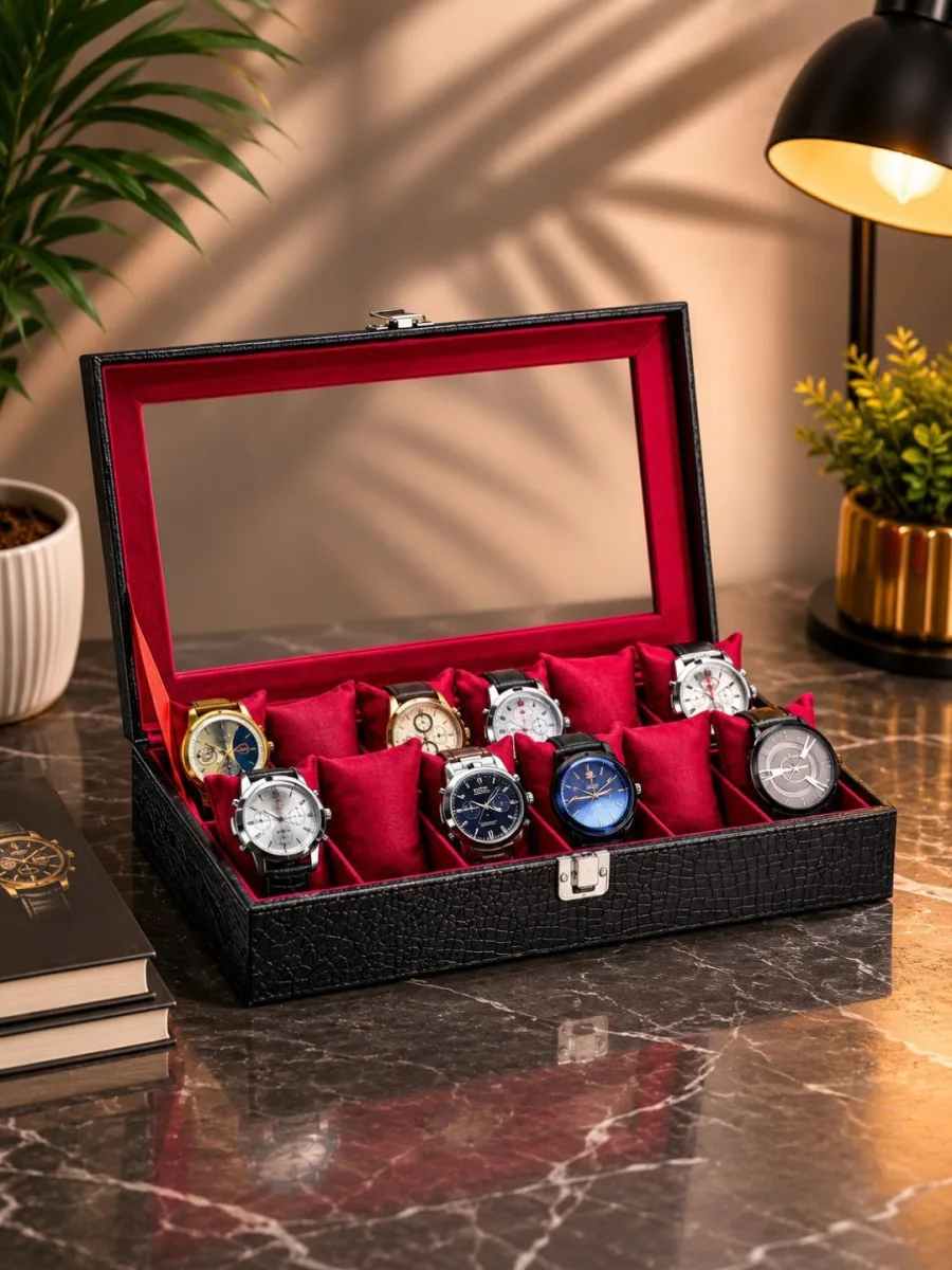 Sporty Analog Watch — Blush