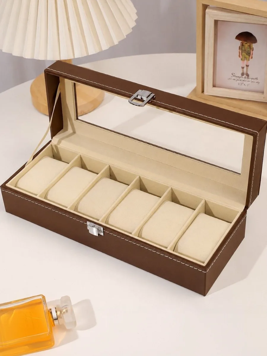 Leather Watch Box Organizer