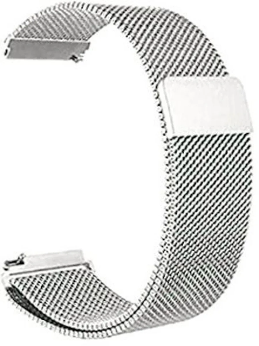 Silver Mesh Watch Strap