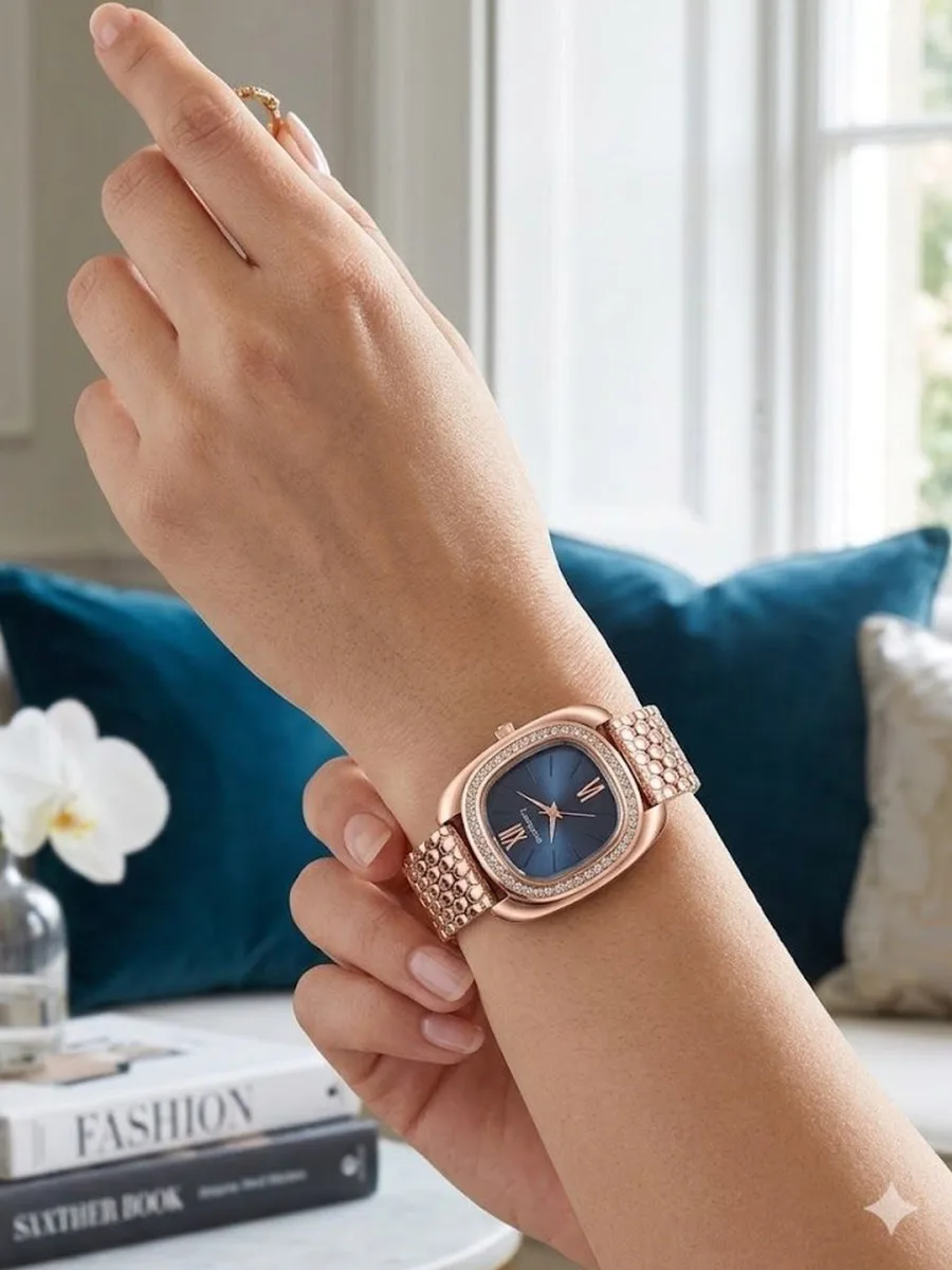 Rose Gold Bracelet Watch