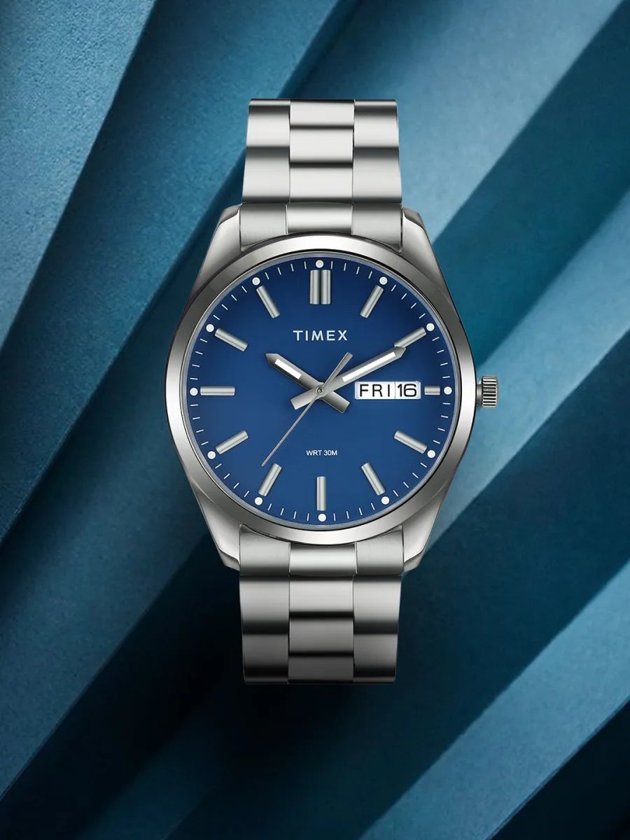 Classic Analog Watch — Mauve