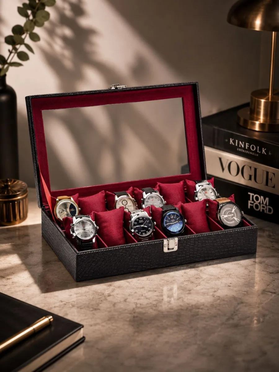 12-Slot Watch Organiser