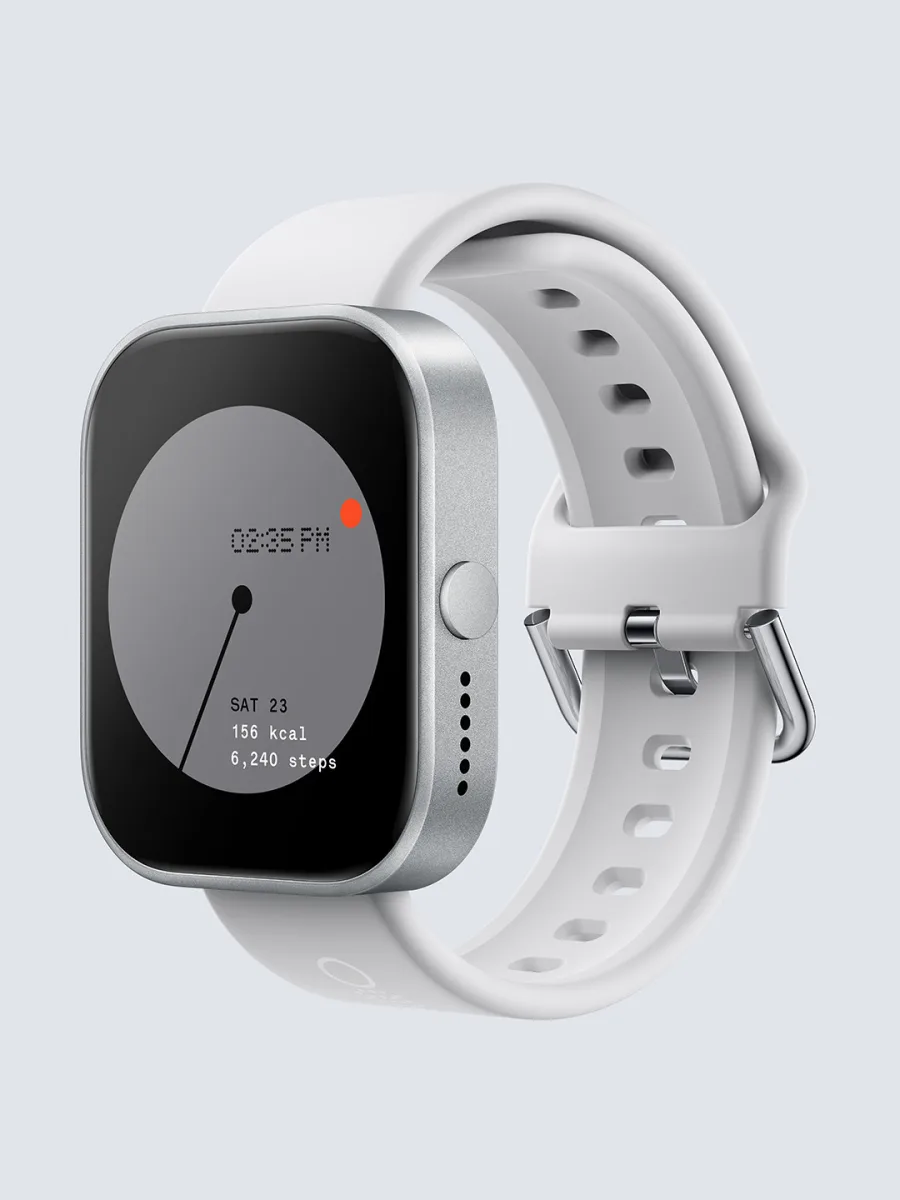 White Silicone Smartwatch