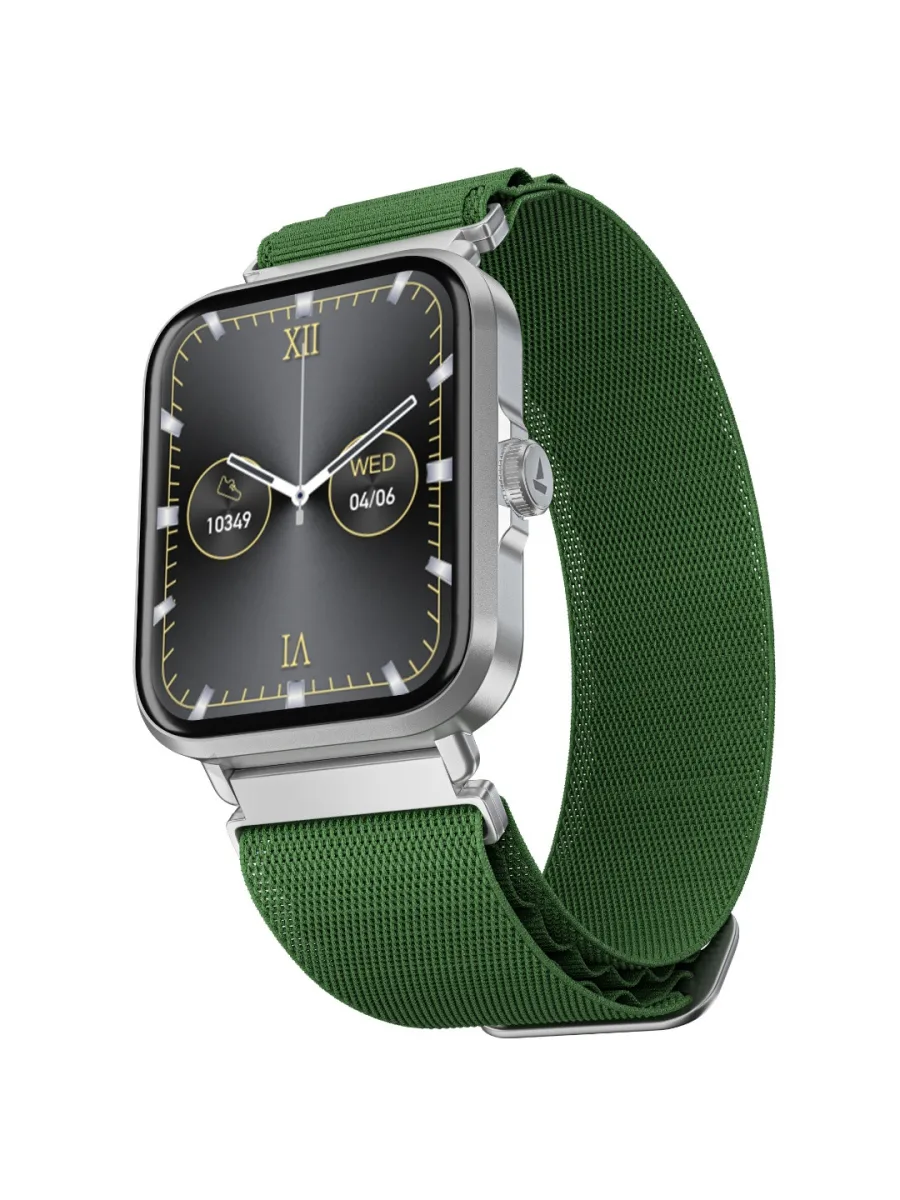 Green Mesh Smartwatch