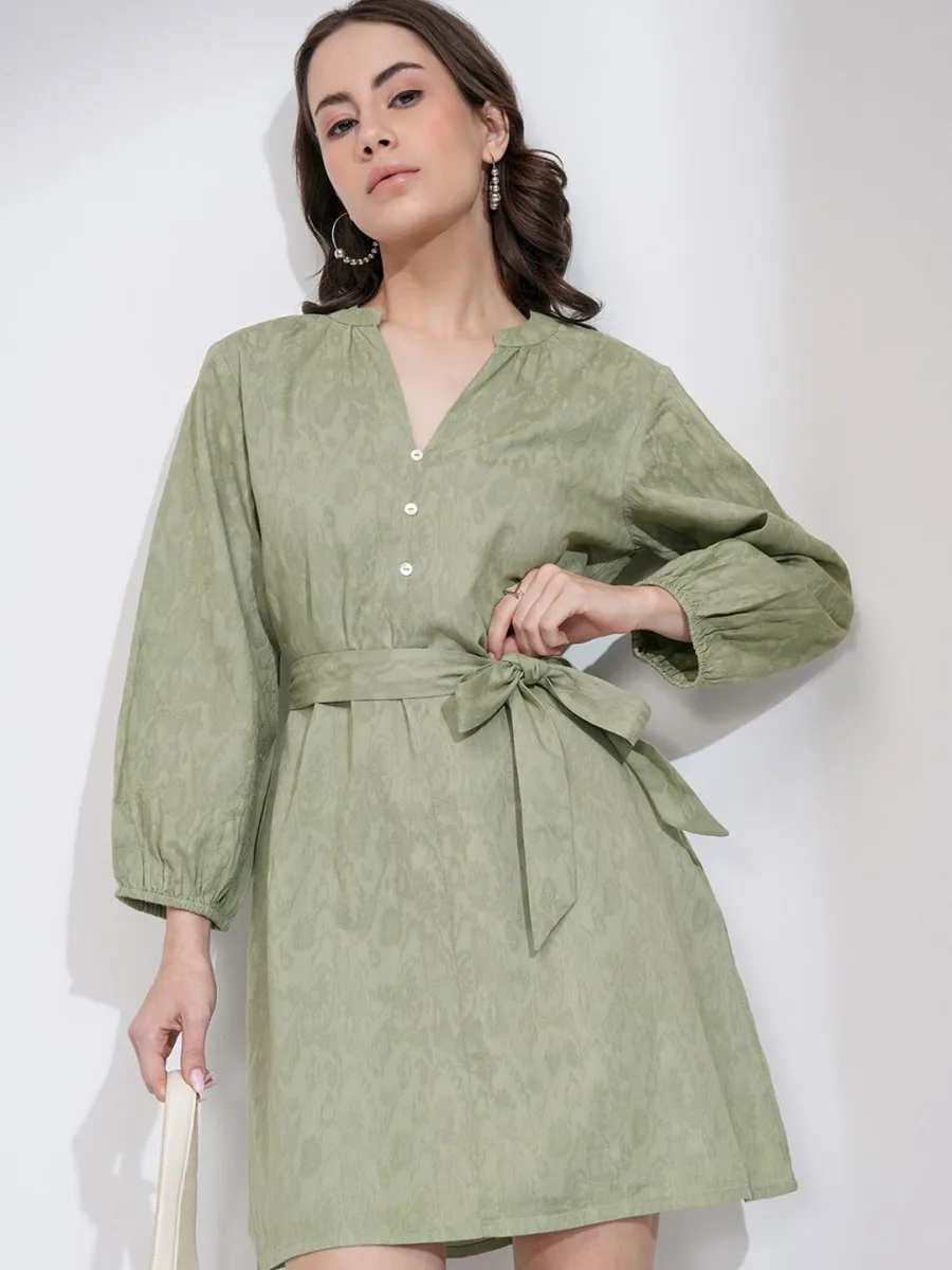 A-Line Mini Dress
