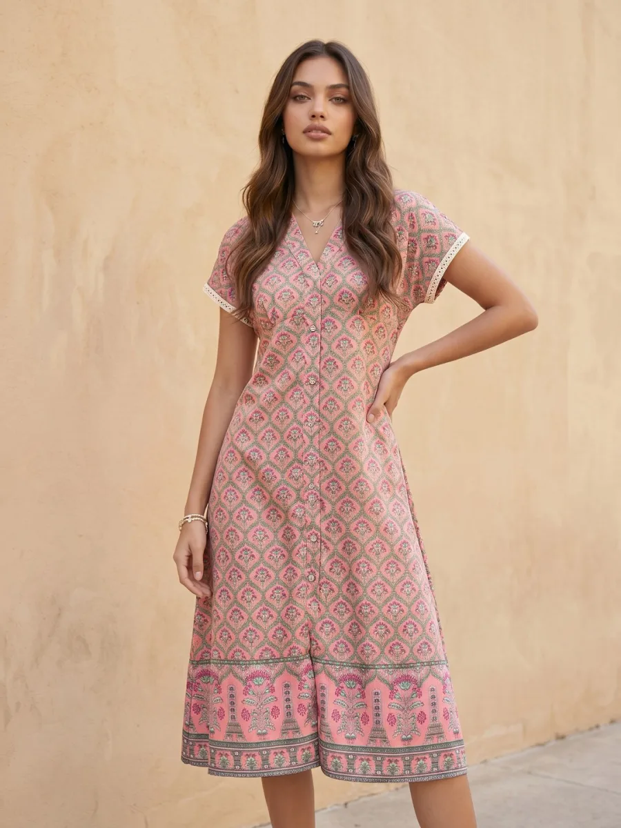 Hydrating Fit & Flare Dress