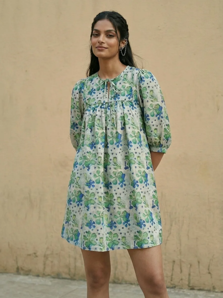 Dewy A-Line Dress
