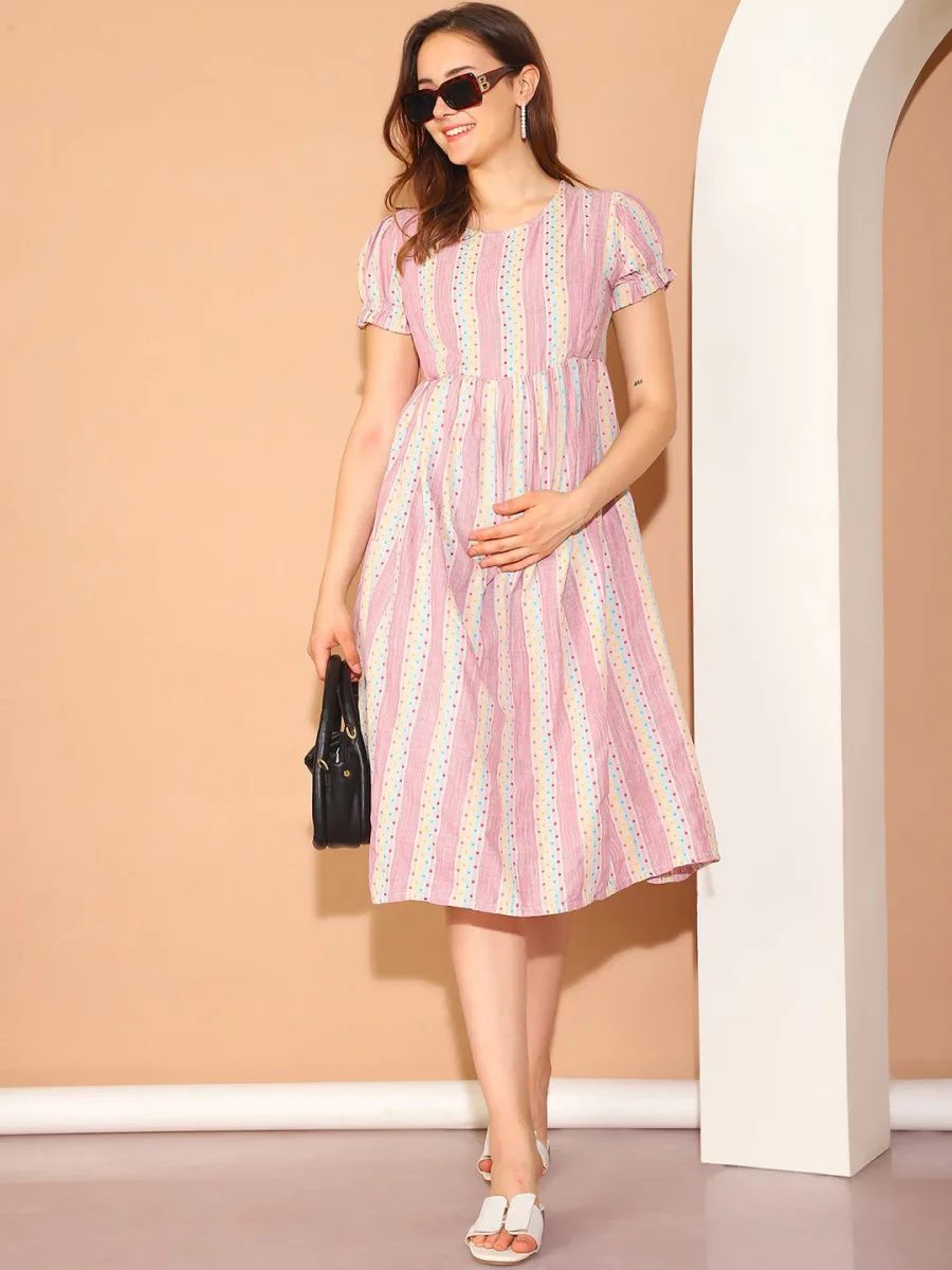 Fit & Flare Midi Dress